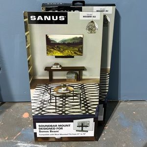Brand New in Box!! 2 Sanus Soundbar Mount